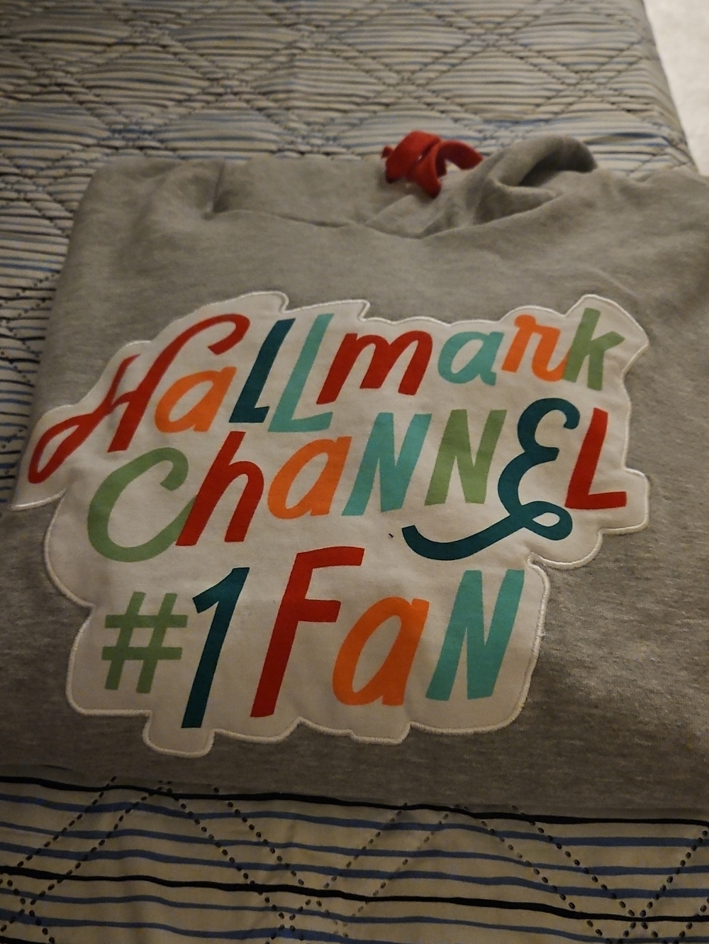 Hallmark Multicolor Logo Gray Pullover